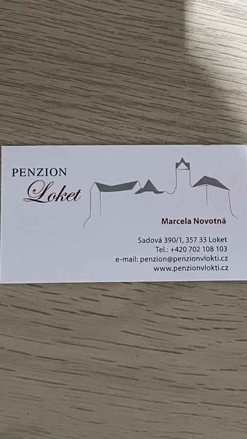 Penzion Loket Buitenkant foto